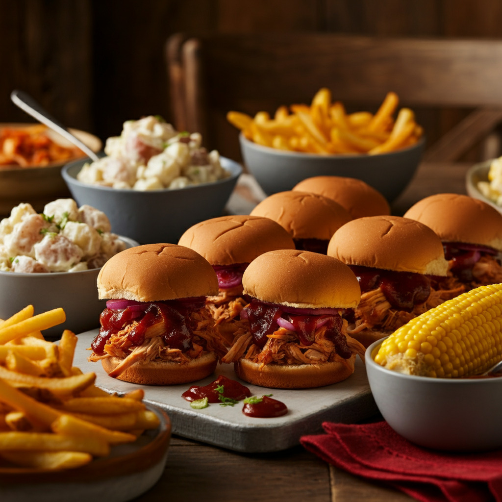 BBQ Pulled Chicken Sliders That’ll Steal the Show