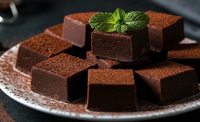 Rich Chocolate Fudge That Melts in Your Mouth