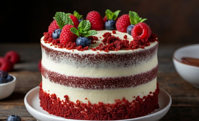 The Ultimate Red Velvet Cake: Rich, Moist, and Irresistible