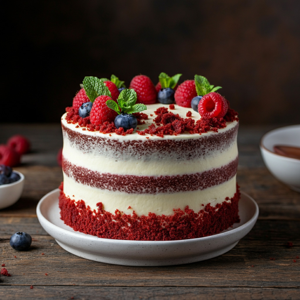 The Ultimate Red Velvet Cake: Rich, Moist, and Irresistible