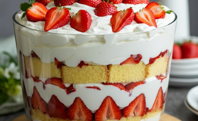 Strawberry Shortcake Trifles That’ll Make You Swoon
