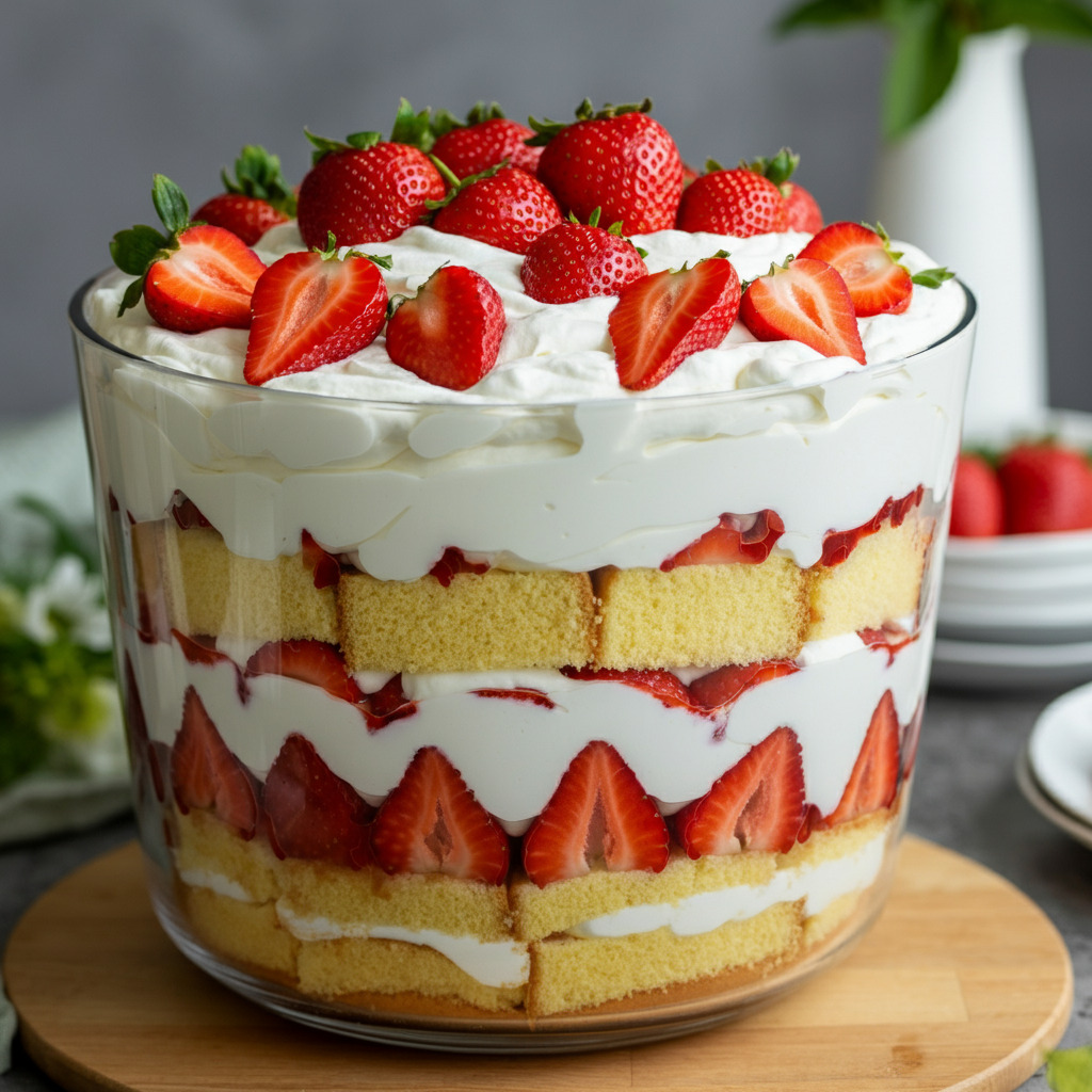 Strawberry Shortcake Trifles That’ll Make You Swoon