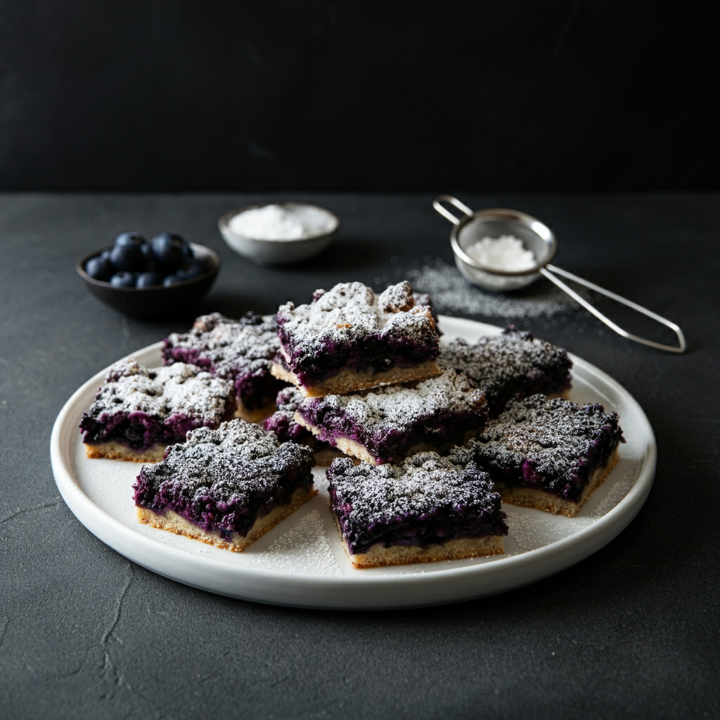 Irresistible Blueberry Crumble Bars Recipe