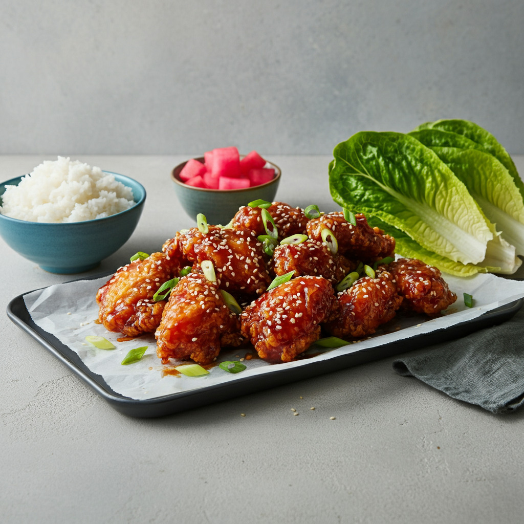 Spicy Korean Fried Chicken: The Ultimate Crispy Recipe
