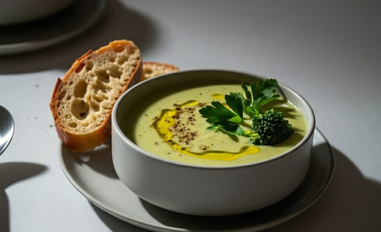 Vegan Broccoli Potato Soup That’ll Make You Forget It’s Healthy
