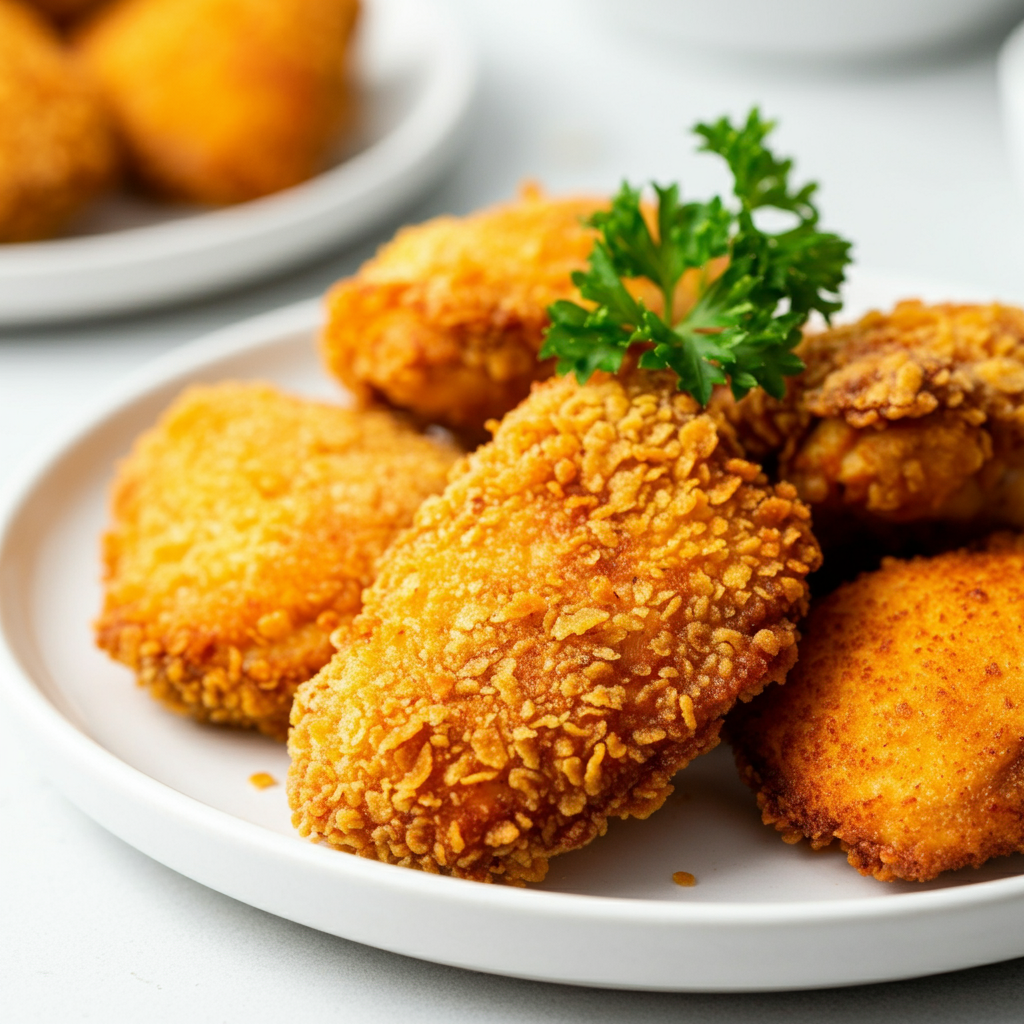 Crispy Air Fryer Parmesan Crusted Chicken: So Easy, So Delicious!