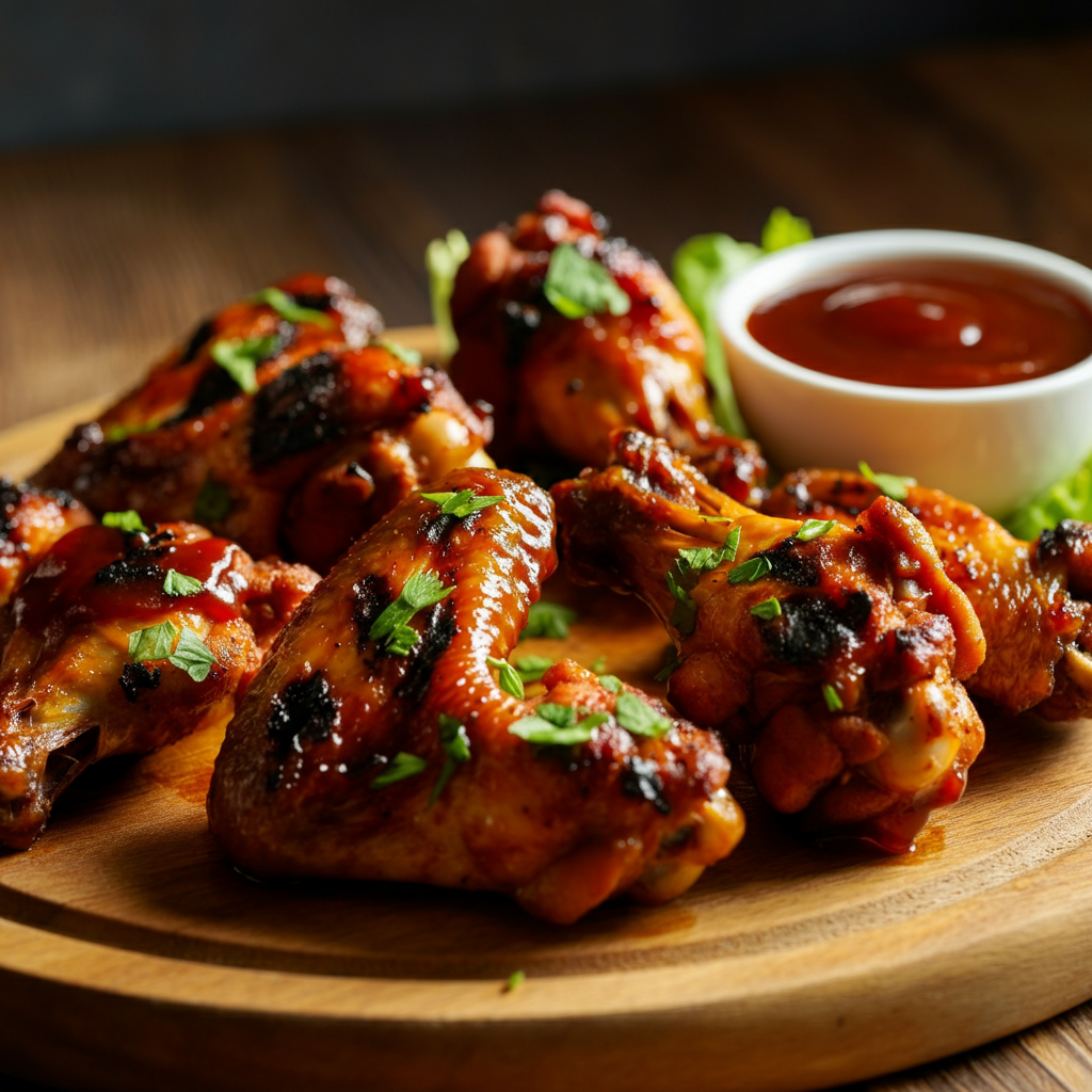 Air Fryer BBQ Chicken Wings That’ll Make You Forget Takeout